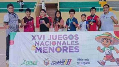 La comitiva de Chimborazo se ubica en el sexto lugar en los Juegos Nacionales de Menores que se realizan en Manabí.