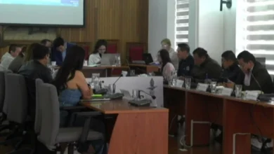 El Municipio Riobamba aumentó su presupuesto para obras en 2024, durante una sesión extraordinaria de concejo.