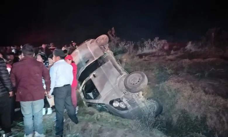 Accidente deja 5 heridos en Guamote