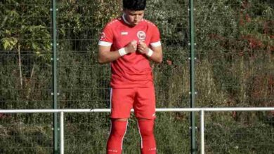 Alian Muela jugador riobambeño-esmeraldeño con 19 años de edad ya muestra su clase en Berlín - Alemania y milita en el Sparta.