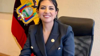 Sariha Moya es la nueva vicepresidenta encargada de Ecuador