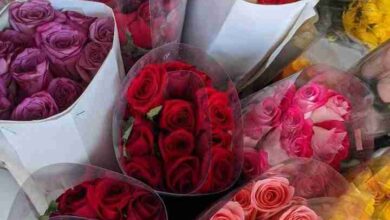 Ventas de flores en el cementerio de Riobamba crecen por Finados