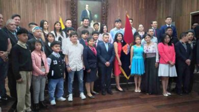 Federación Deportiva de Chimborazo realizó el Abanderamiento a los deportistas que intervendrán en los Juegos Nacionales del Deporte Adaptado que se realizarán en la provincia del Cañar desde el 8 de noviembre.