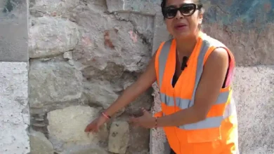 Riobamba conserva el muro histórico con más de 100 años de existencia, está en el centro patrimonial