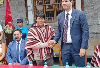 MTOP entregó las competencias a Municipio de Alausí para la reactivación del tren.