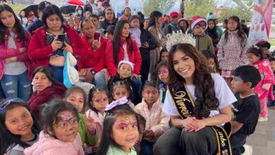 Virreina de Riobamba celebra la Navidad con más de 500 personas