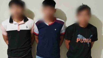 Efectivos de la Policía Nacional encontraron explosivos en bus interprovincial de la Cooperativa 'Baños'. Hay 3 sujetos aprehendidos