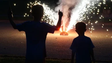 Usar pirotecnia puede causar graves lesiones y quemaduras.