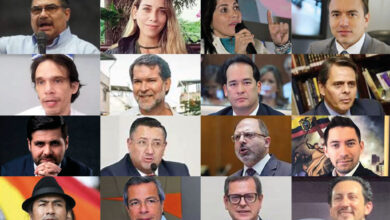 Noboa y Luisa González lideran las encuestas, según Cedatos