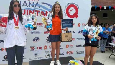 La nadadora riobambeña Scarlet Arias se constituye como la mejor nadadora del Ecuador en la categoría sub-11.