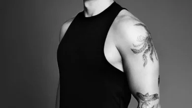 Daniel Noboa muestra sus nuevos tatuajes: cuatro aves fénix