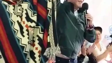 El candidato a la Presidencia del movimiento Cambio quiere nueva Constituyente en Riobamba. Juan Pablo Cruz va por la Asamblea