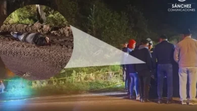 Hallan cuerpo de hombre en Ambato con 8 disparos