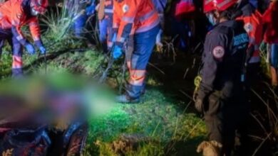 Hombre muerto encontrado en una piscina de riego en Riobamba