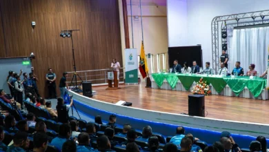 Agentes Municipales reunidos en Morona Santiago