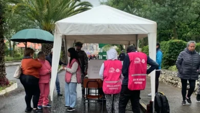 Elecciones presidenciales con normalidad en Ambato, Tungurahua.