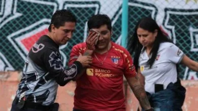 Hincha de Liga de Quito pide justicia tras perder su ojo en estadio.