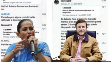 Luisa González contra Augusto Verduga tras los audios filtrados