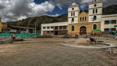 Parque Central de San Fernando está en remodelación.