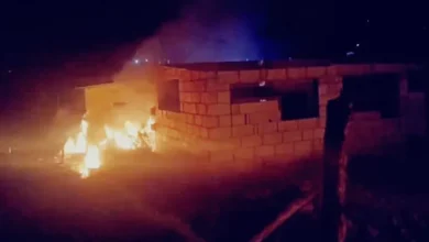 Quemaron casa de presuntos delincuentes tras secuestro