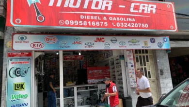 Ruta de los repuestos automotrices en Ambato.