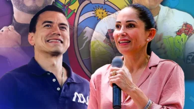 Daniel Noboa y Luisa González hacen sus cierres de campaña con artistas como Jombriel y Waldoking.