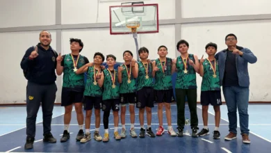 Unidad Educativa Jefferson se corona campeona en básquet.