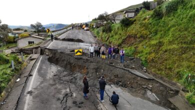 Vía Latacunga - La Maná cerrada: ANT activó plan de emergencia