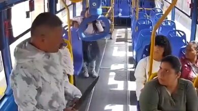 Delincuente amenazó y robó con cuchillo en un bus