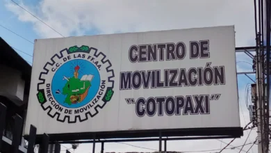 Cotopaxi: centro de movilización alista acuartelamiento leva 2006.