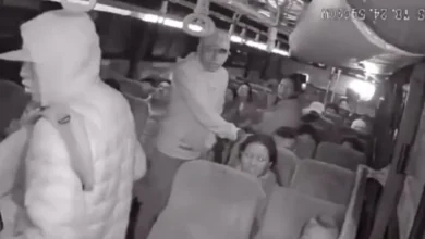 Asalto a mano armada en bus de la Coop. de Transporte Riobamba