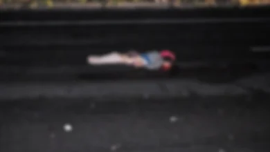 Adulta mayor murió atropellada en panamericana Latacunga.