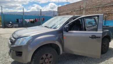 Robo de camioneta en una casa Riobamba