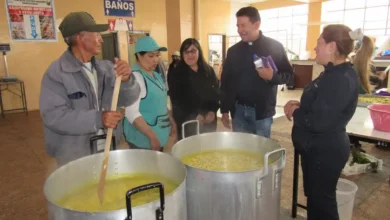 Riobamba: mercado de Santa Rosa preparó fanesca comunitaria