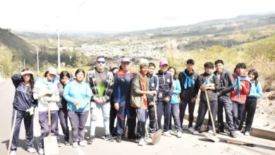 Municipio de Guano siembra plantas para cuidar el ambiente