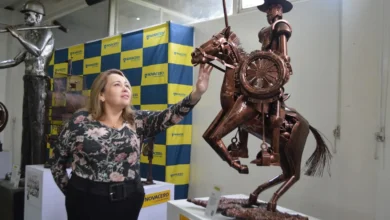 Museo de esculturas de acero en Latacunga.