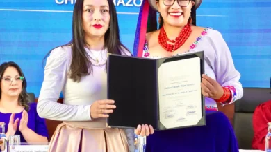 CNE entregó credenciales a asambleístas electos de Chimborazo