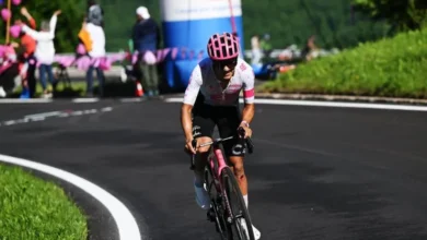Ricard Carapaz es tercero en el Giro de Italia