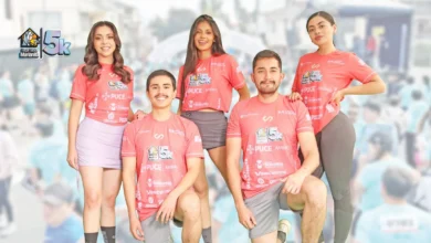 Carrera y caminata benéfica en Ambato.