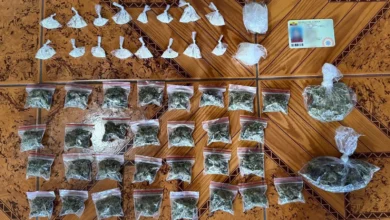 Policía Nacional decomisó droga en Riobamba