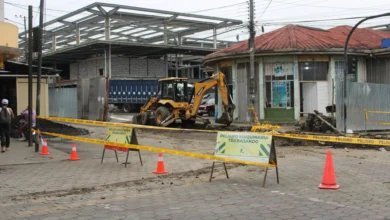 Obras del nuevo Mercado y Centro Comercial de Macas continúan