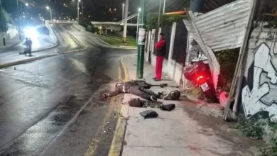 Motociclista muere tras chocar contra una pared en Ambato.