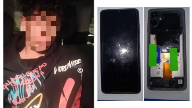 Policía Nacional detuvo a joven por tener un celular robado