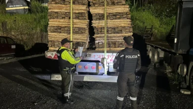 Policía retiene madera ilegal en operativos en Bolívar