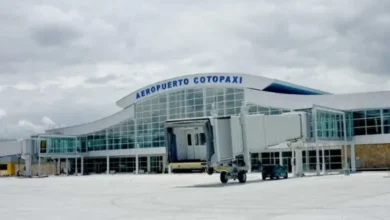 Desmantelamiento del sistema eléctrico en aeropuerto Cotopaxi.