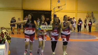 2da jornada Campeonato interligas de baloncesto en Latacunga