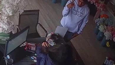 Delincuentes robaron en una florería al norte de Riobamba