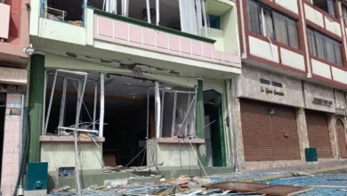 Explosión de tanque de gas genera daños en 7 casas en Riobamba