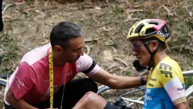 Giro de Italia 2025: masiva caída Carapaz entre los afectados