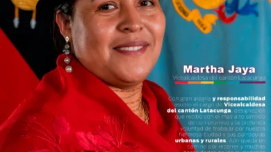 Martha Jaya nueva vicealcaldesa de Latacunga.